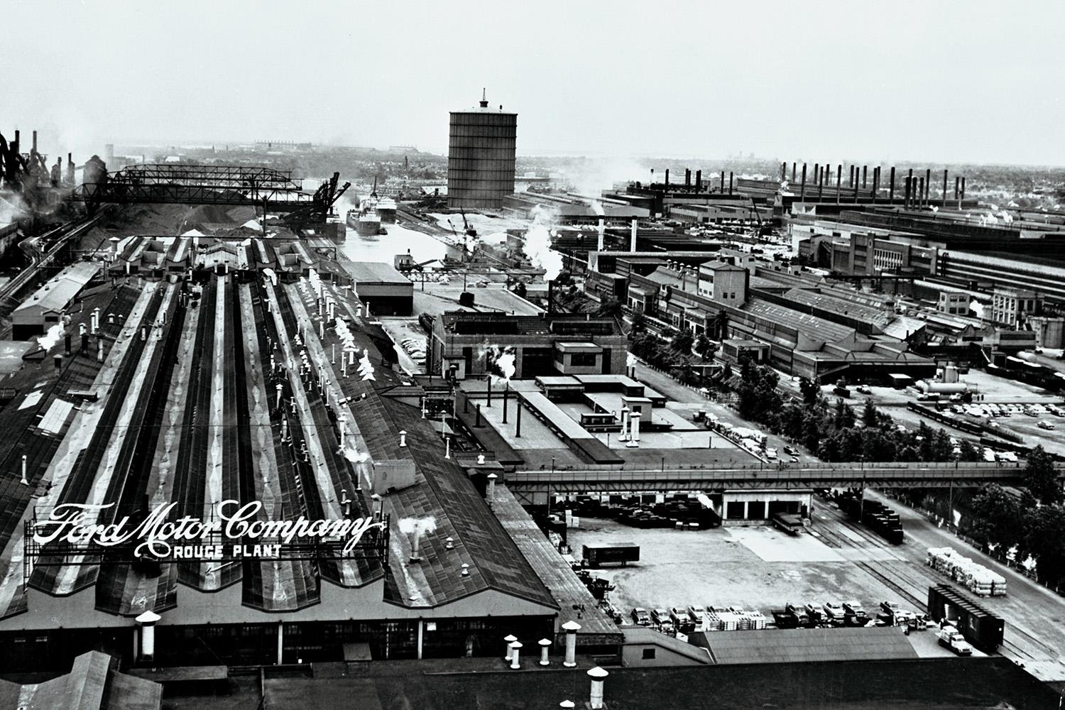 1940年代のデトロイトのフォード自動車工場 〜 画像8