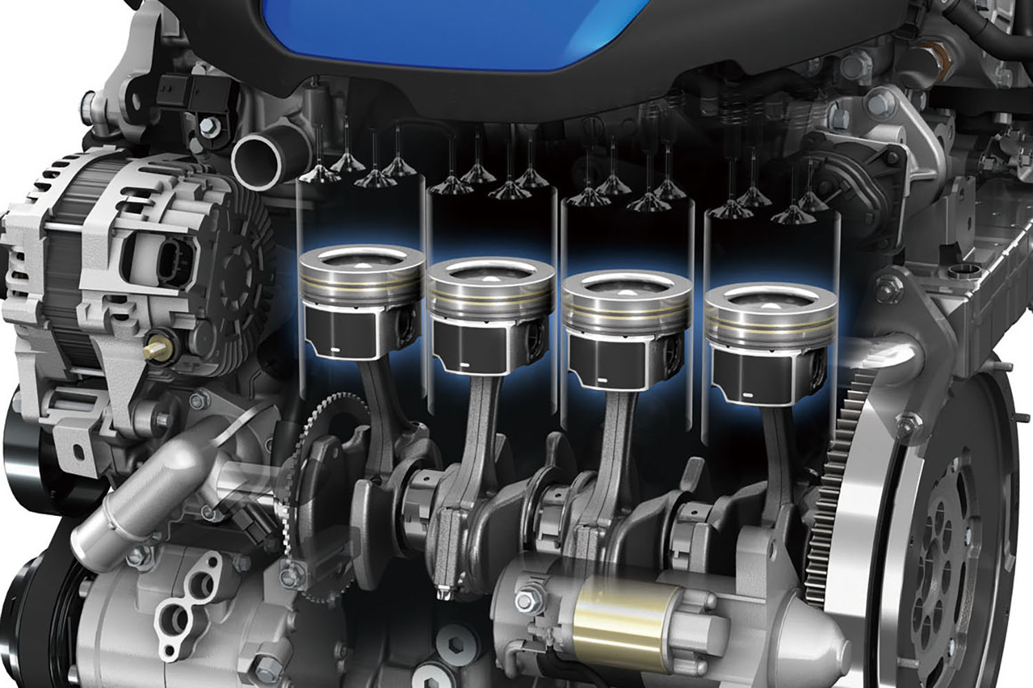 ディーゼルエンジンの内部構造
