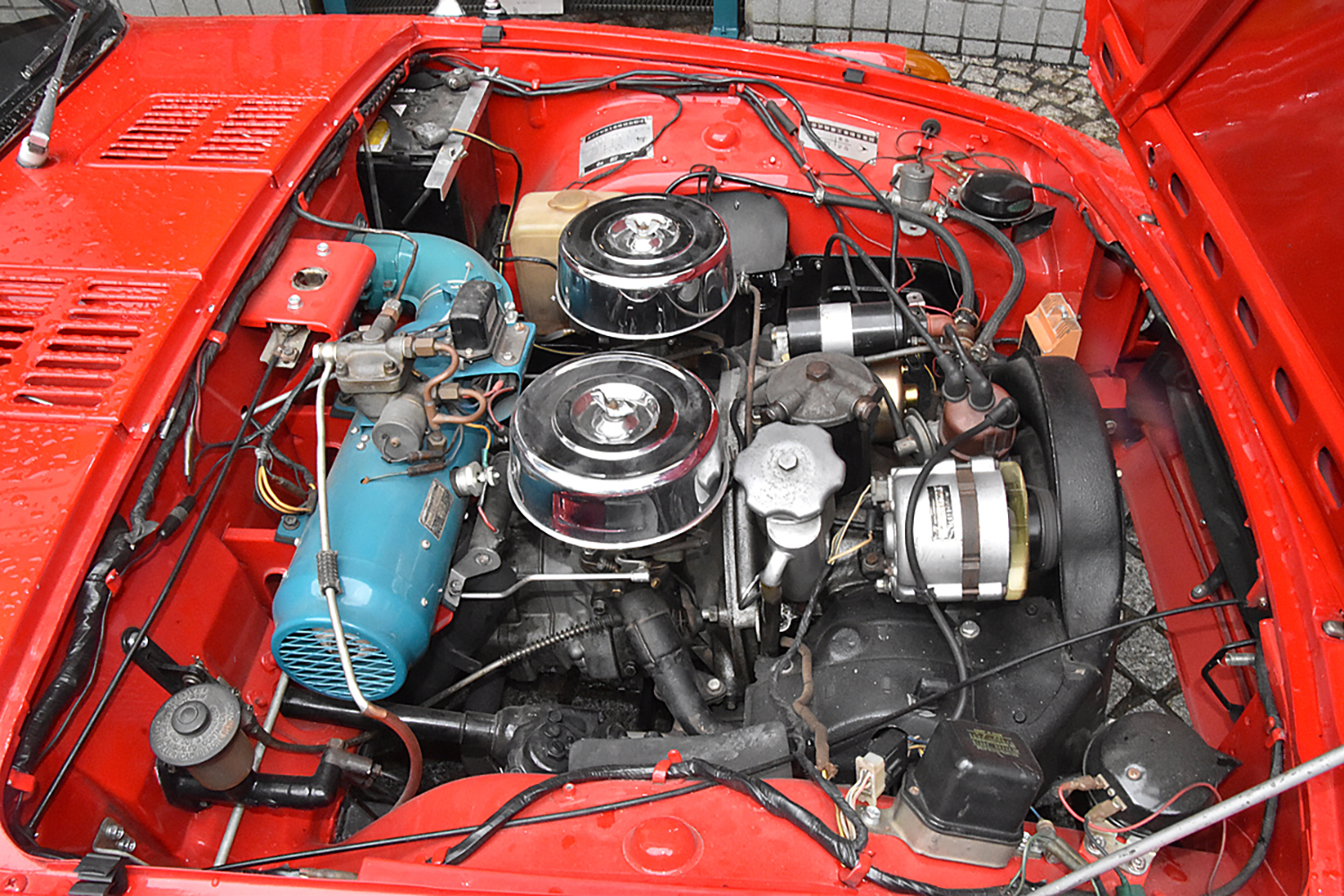 トヨタS800のエンジン