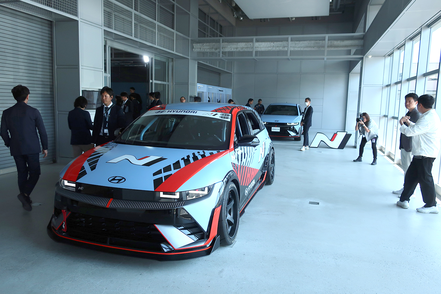 Hyundai Customer Experience Center 横浜に展示されていたドリフト仕様のアイオニック5 N 〜 画像1