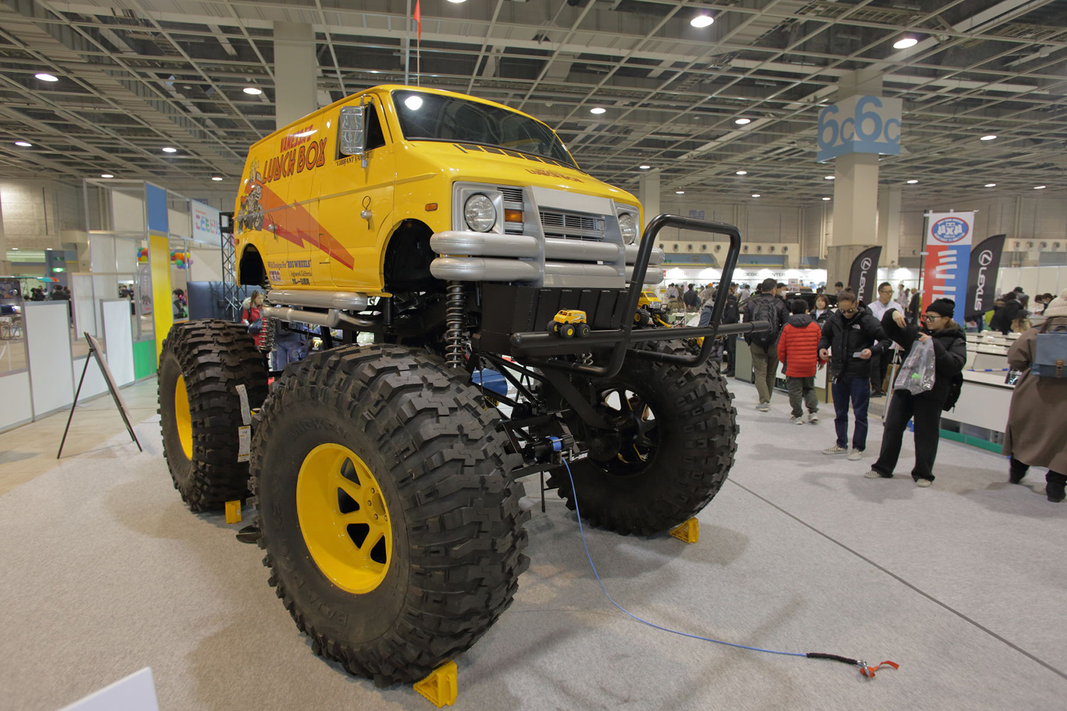 ガレージ愛知が製作した「実車ランチボックス」のフロントスタイリング